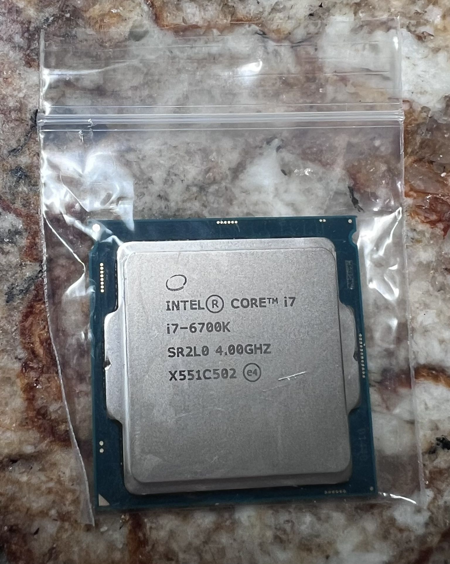 i7-6700k Intel CPU