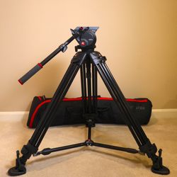 Manfrotto 504HD with 546B Aluminum Tripod Legs
