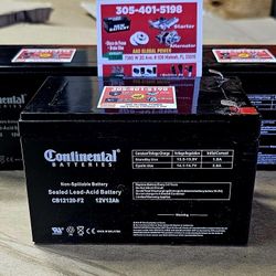 New battery for alarm system: 3-month warranty 