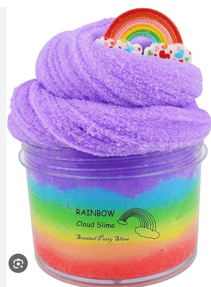 Rainbow Slime For Kids
