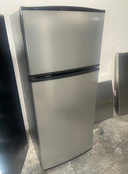 Whirlpool Top Mount Refrigerator Stainless Steel