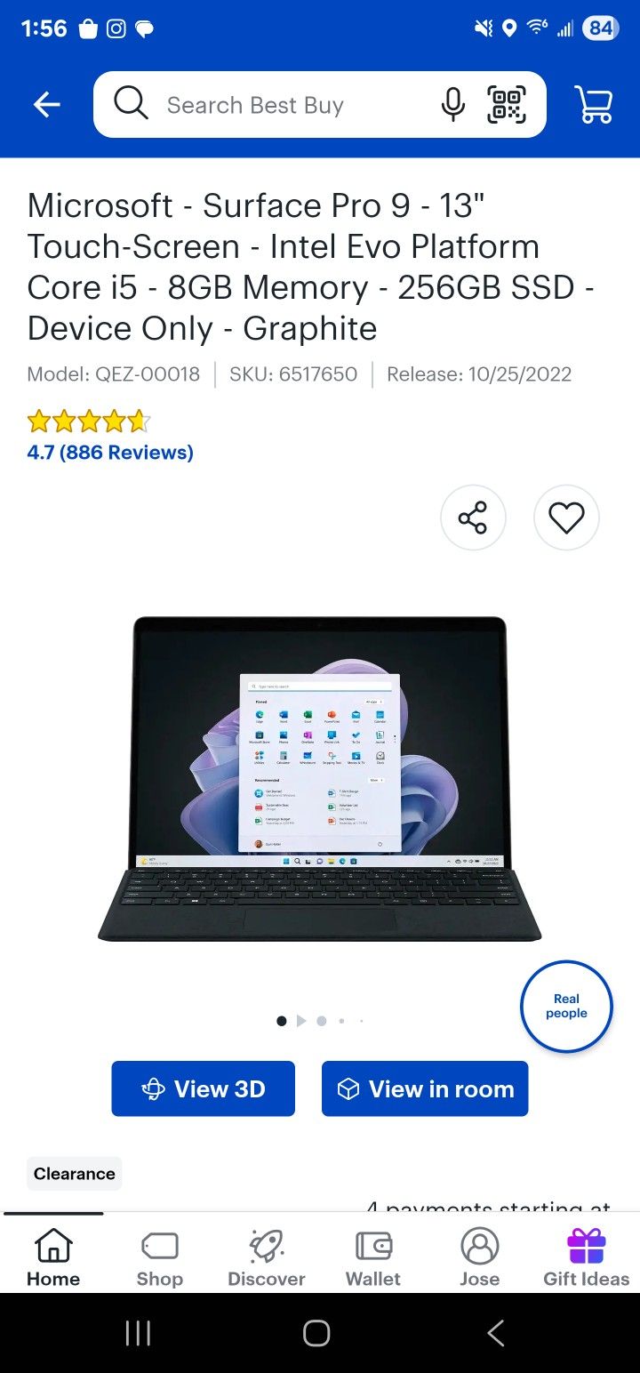 Microsoft Surface Pro 9