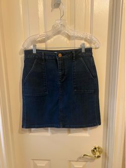Ladies Blue Jean Skirt Size 2