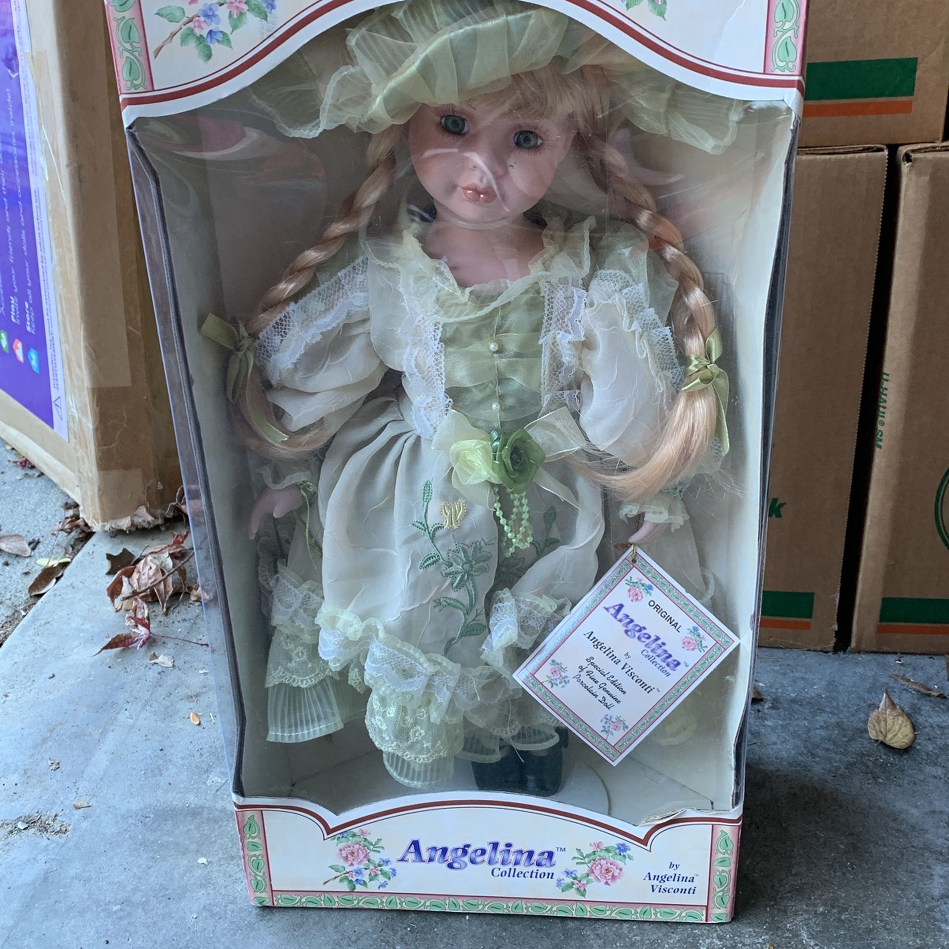 Porcelain Doll— Angelina By Visconti