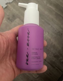 Sun + Moon Wine Not Repair Reverse, Restorative Night Cream Skin Care