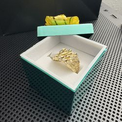 Gold Nugget Ring