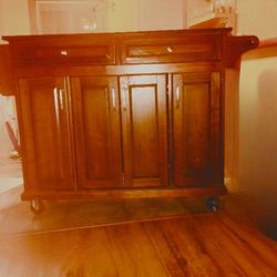 Granite Top Kitchen Cart