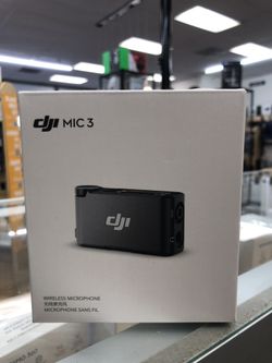 Dji Mic 3 Camera Mount Wireless Receiver Brand New