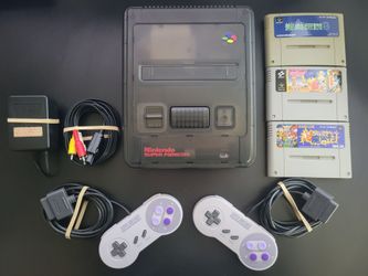 Nintendo Super Famicom Console Recapped w/ 3 Games