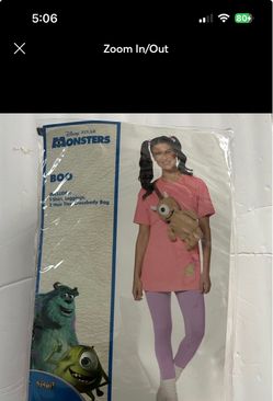 Women’s Monster Ink Boo Costume Size XS