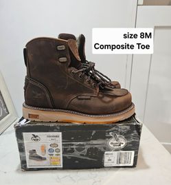 Georgia Composite Toe Work Boots Size 8
