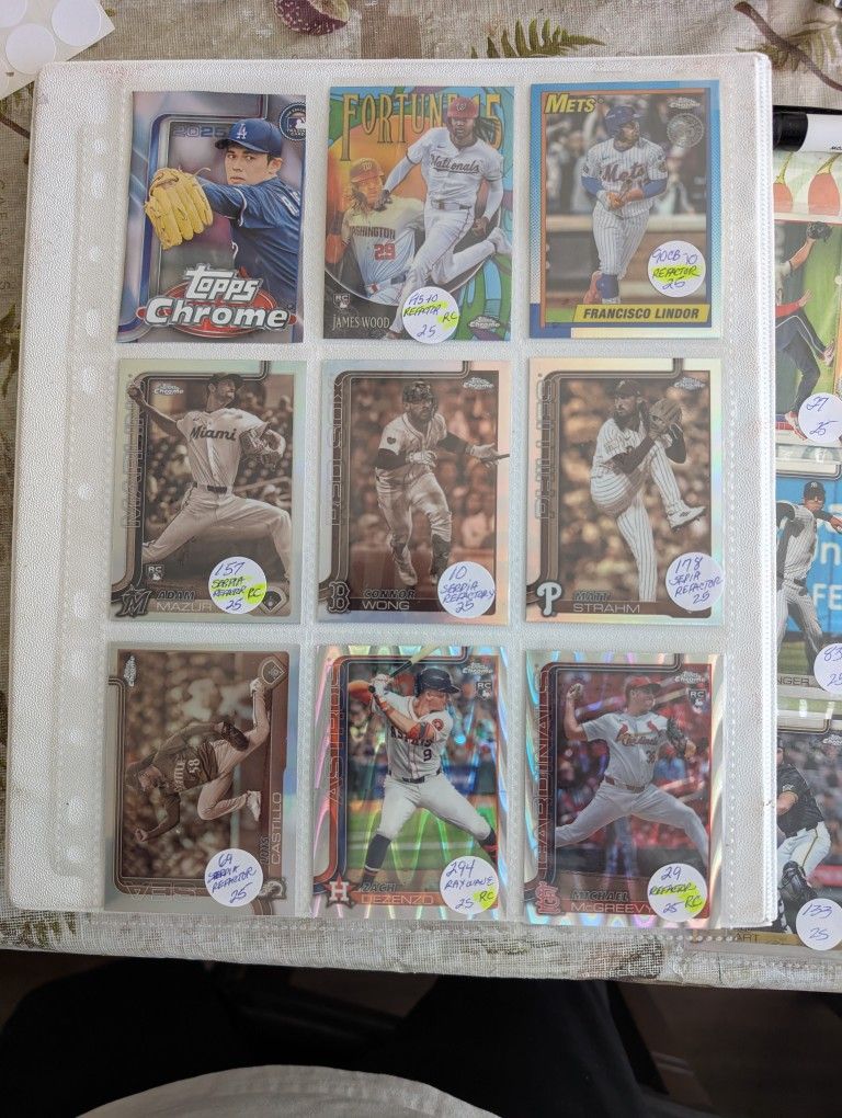 2025 Topps Chrome Baseball