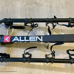 Allen Sports Deluxe 4-Bike Hitch Mount Rack (2-Inch Receiver) , Black