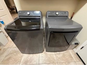LG washer and dryer