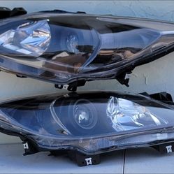 10-13 Mazda 3 Projector Headlights Luces Calaveras Micas Faros Focos Faroles Headlamps Mazda3 