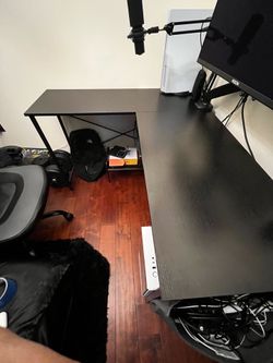 L shape desk