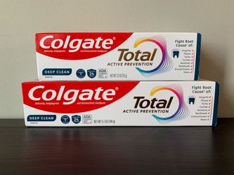 Colgate Total Deep Clean Toothpaste, Price for Both