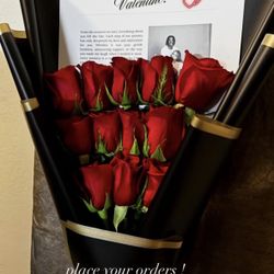 12 Count Valentines Flowers 