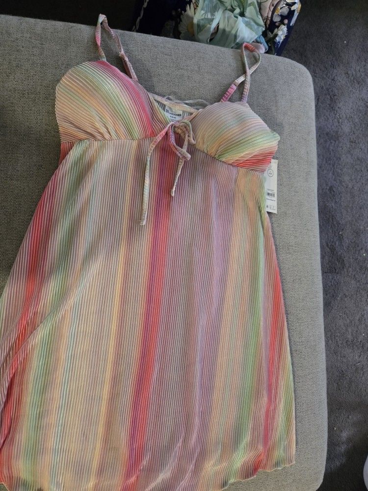Pastel Rainbow Dress Size 4/6