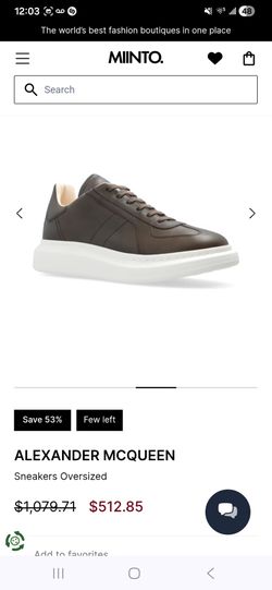 Alexander McQueen For Man Size 9