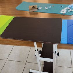 Adjustable Overbed Bedside Table