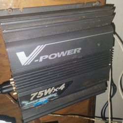 4 Channel Vpower Car Audio Amp