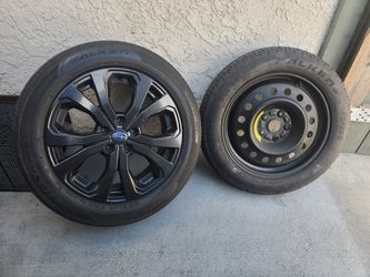 2023 Forester Sport 18" Wheel Tire 225/55/18 Genuine OEM & Brand New Spare