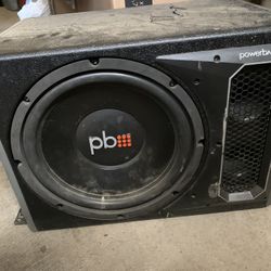 Powerbass PS-WB121 Subwoofer For Car