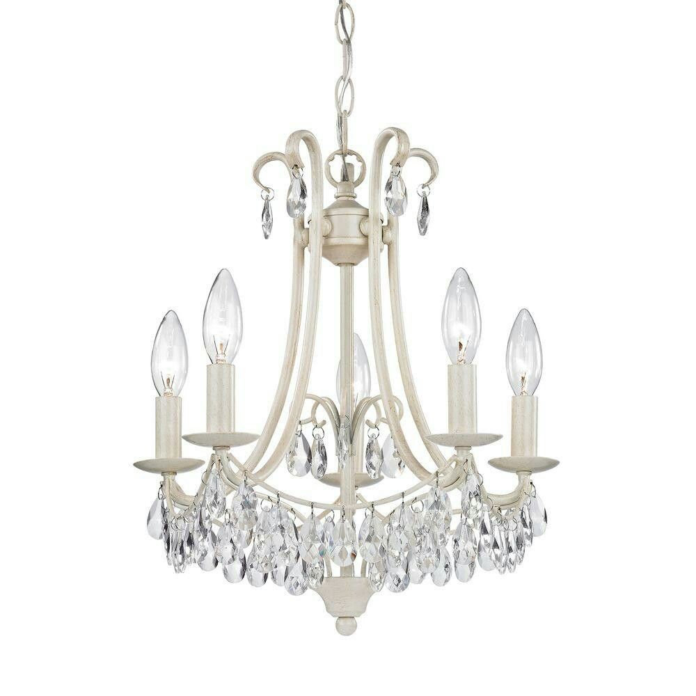 Chandelier Antique Cream