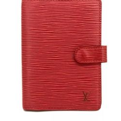 Authentic Louis Vuitton Agenda PM notebook cover - Red