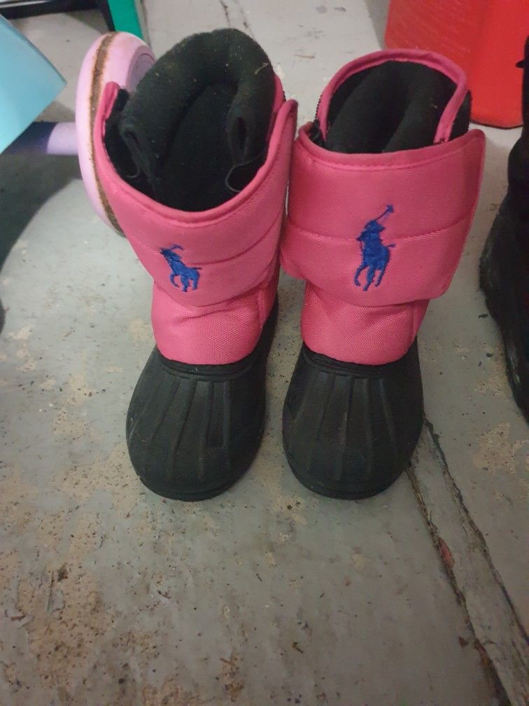 polo snow boots girls