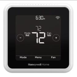 Honeywell Home Black/White Smart Compatible Thermostat with Wi-Fi Compatibility