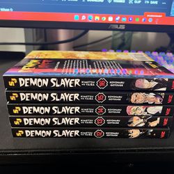 Demon Slayer Manga Volumes 12-16