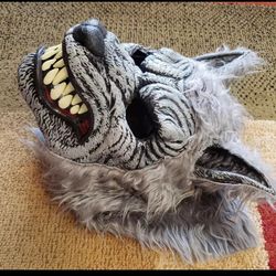 Spirit Halloween Big Bad Wolf Mask w/ Movable Mouth Werewolf Adult