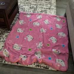 Hello kitty blanket