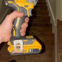 dewalt 20 volt brushless impact 
