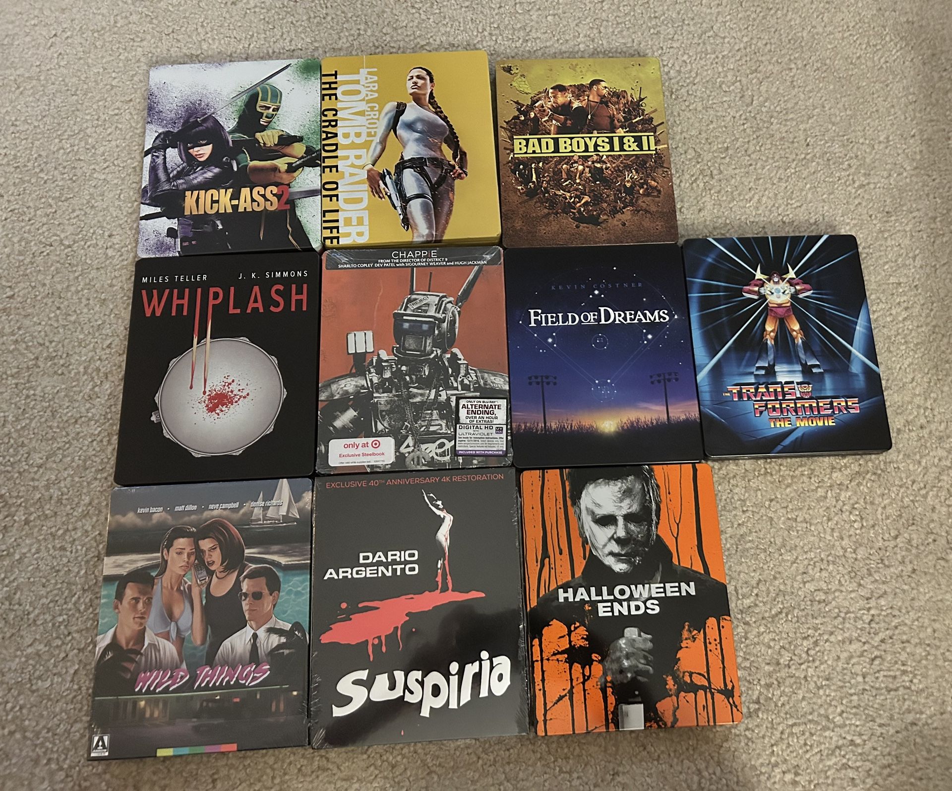 4K & Blu-Ray Steelbooks