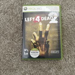 Left for dead 2 for the xbox360