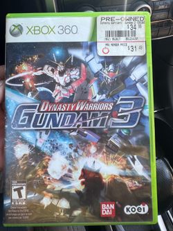 Dynasty Warriors Gundam 3 for Xbox 360 for sale or trade