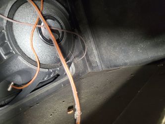 15 inch  kicker no box speakers works just fine  sell as is