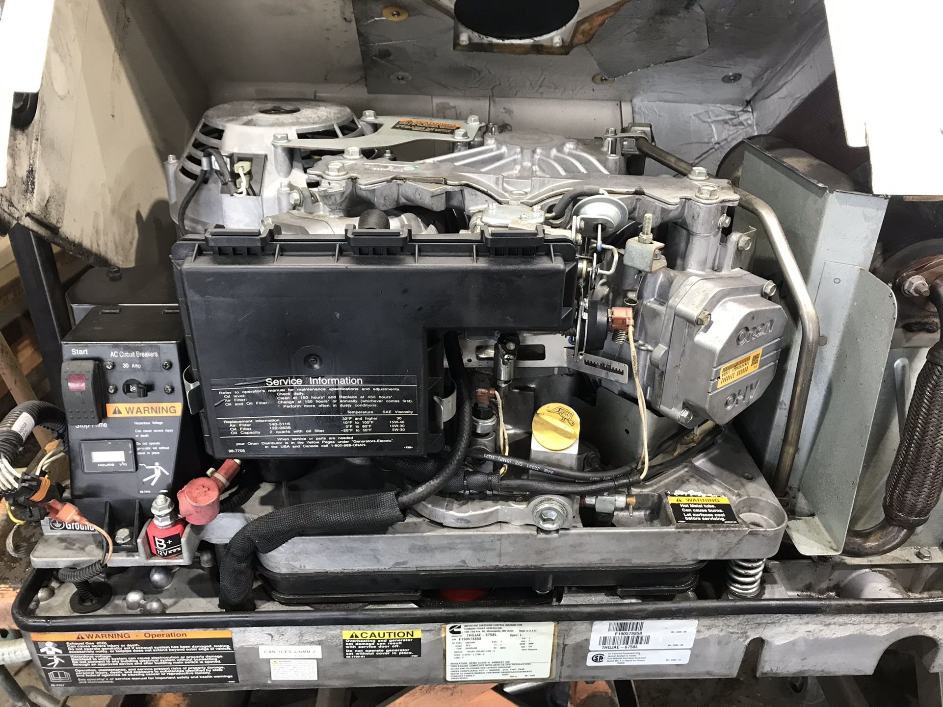 Onan 7k Commercial Generators