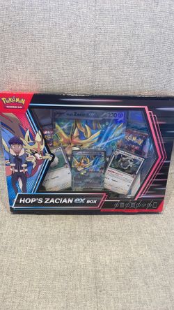 🔥 Pokémon Hop’s Zacian ex Box Factory Sealed - Prismatic Evolutions Promo