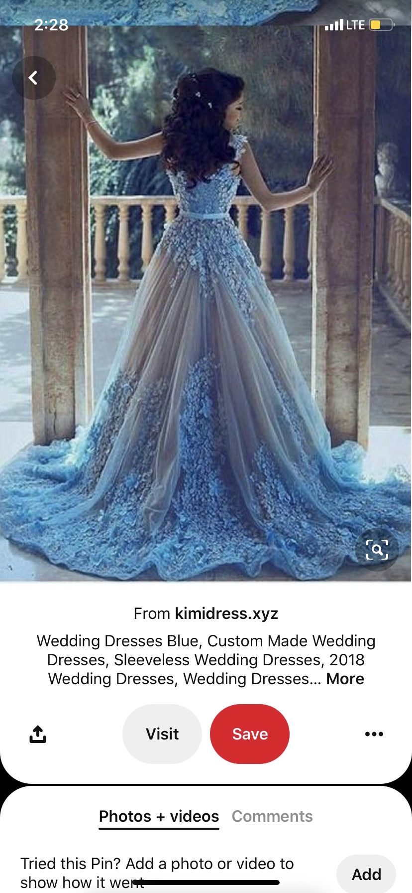 Quinceanera dress