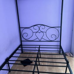 Full Size Canopy Bed Frame 