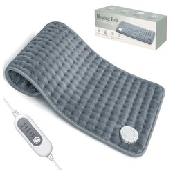 Heating Pad for Back Pain & Period Cramps,Moist Heated Pad for Abdomen, Legs & Muscles,5 Heat Levels, 2-Hour Auto Shut-Off, Gifts for Men Women UL Cer