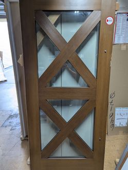 3/0 x 6/8 Fir Shaker Door - Floor Model
