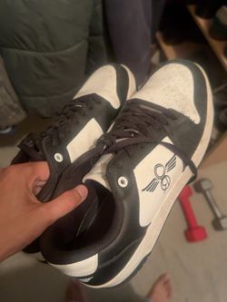 Creative recreation black and white sneakers