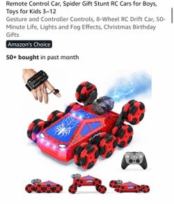 Brand new : Hand Control Remote car toy