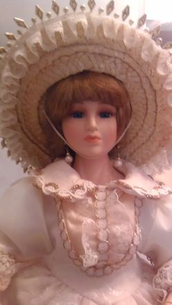 18" Porcelain Collectible Doll