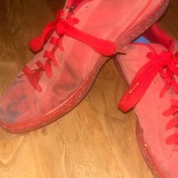 Pumas Red Suede